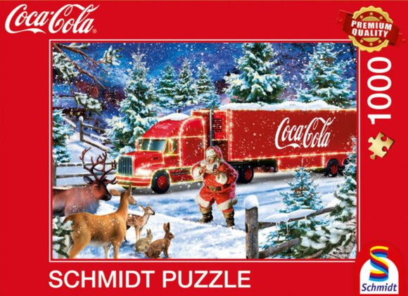 Coca Cola: Christmas Truck 1000 Puzzle by Schmidt
