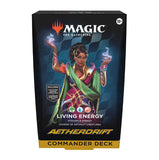 *TCG Pre-Order* Magic: The Gathering: Aetherdrift Commander Deck x2 Set (1 Living Energy deck and 1 Eternal Might deck)