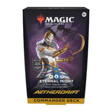 *TCG Pre-Order* Magic: The Gathering: Aetherdrift Commander Deck x2 Set (1 Living Energy deck and 1 Eternal Might deck)