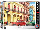 La Havana, Cuba 1000 Piece Puzzle by Eurographics