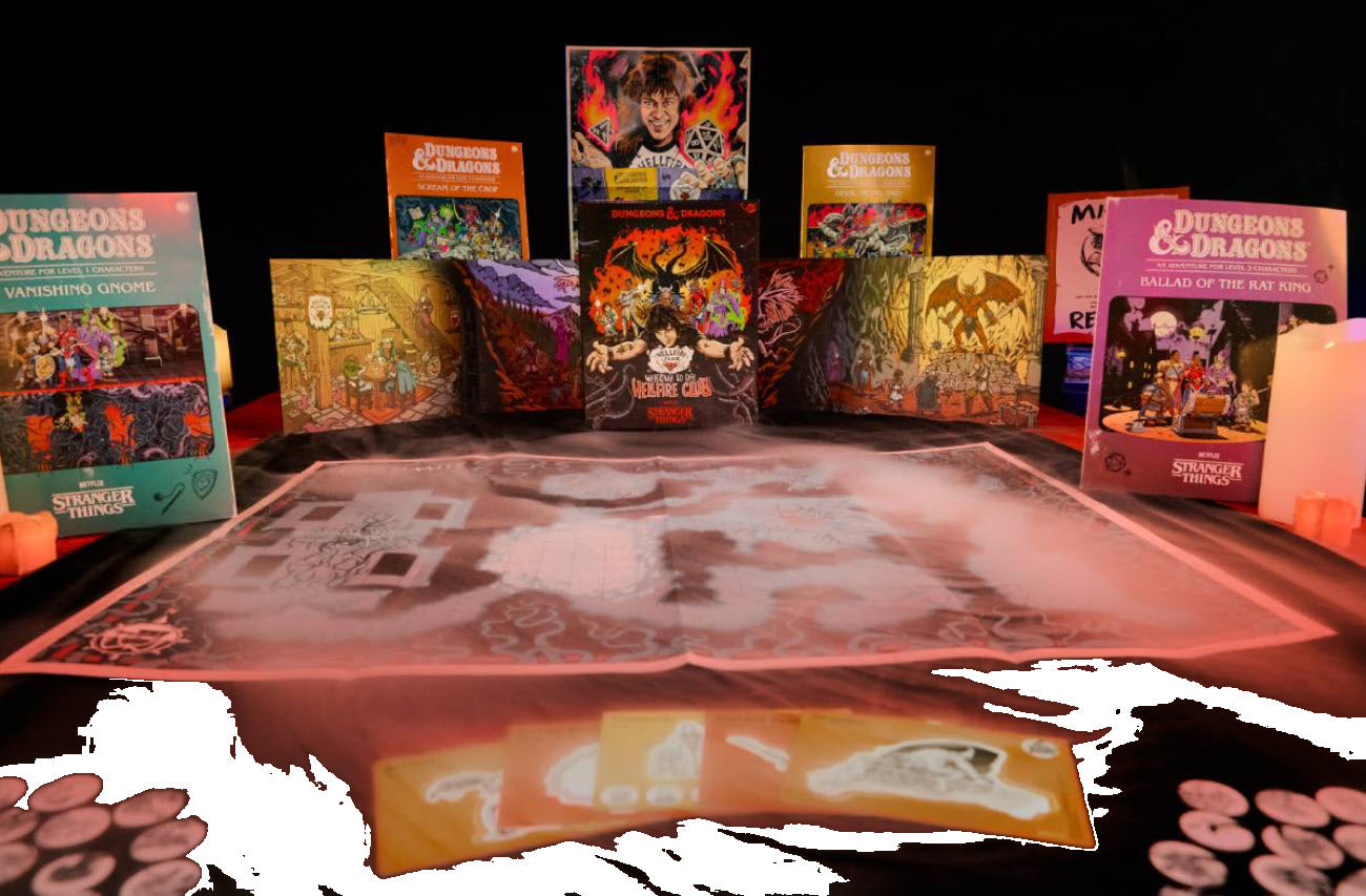 Dungeons & Dragons: Stranger Things Welcome to the Hellfire Club