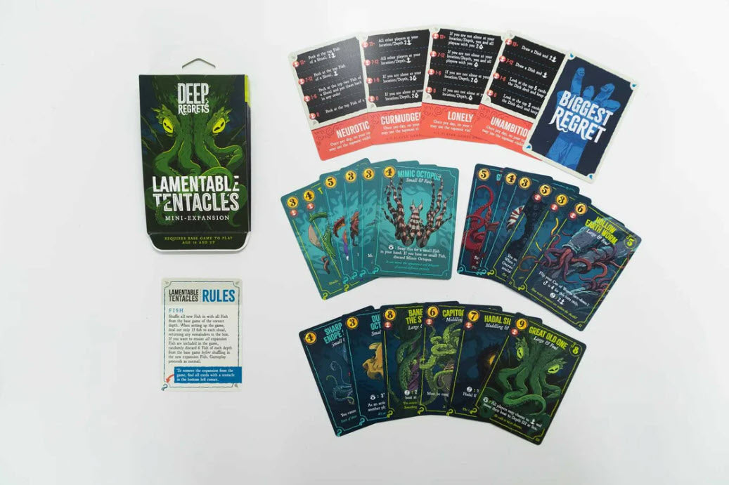 Deep Regrets: Lamentable Tentacles Mini-Expansion (Expansion)