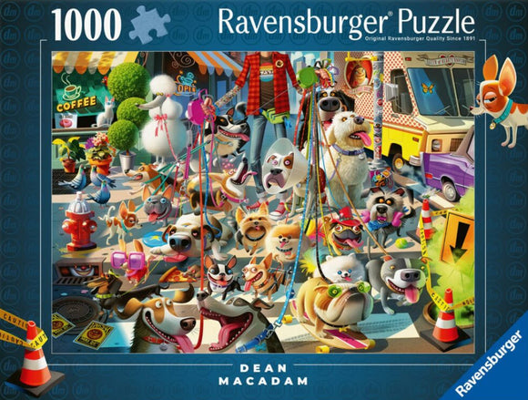 *NEW* The Dog Walker by Dean Macadam 1000 Puzzle by Ravensburger