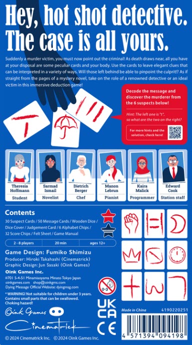 Oink Games Dying Message