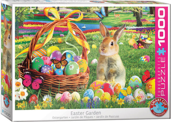 Easter Garden 1000 Piece Puzzle by Eurographics