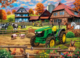 *NEW* John Deere: Farm with 5050E Tractor 1000 Piece Puzzle by Schmidt