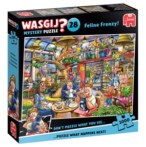 *PUZZLE PRE-SALE* Wasgij Mystery 28 Feline Frenzy! 1000 Piece Puzzle