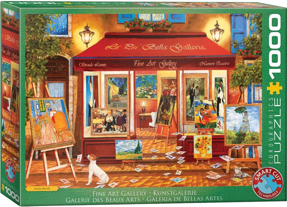 *NEW* Fine Art Gallery by Guido Borelli 1000 Piece Puzzle by Eurographics