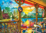*NEW* Early Morning Fishing by Dominic Davison 500 XL Piece Puzzle by Eurographics