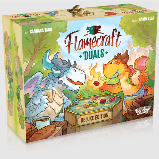 Flamecraft Duals Board Game: Deluxe Edition