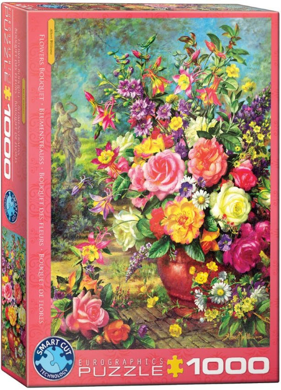*NEW* Flower Bouquet by Albert Williams 1000 Piece Puzzle by Eurographics