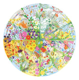 *NEW* A Year in the Garden by Claire Comerford 500 Piece Circular Puzzle By Gibsons