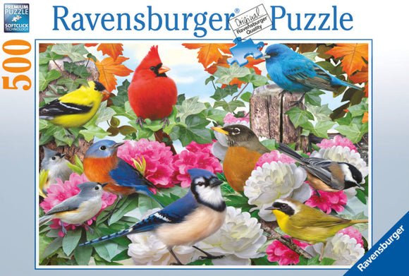 *NEW* Garden Birds 500 Piece Puzzle by Ravensburger