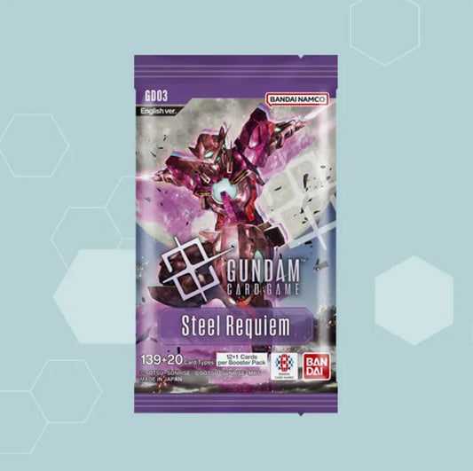 Gundam Card Game: Gundam Steel Requiem GD03 Booster Pack