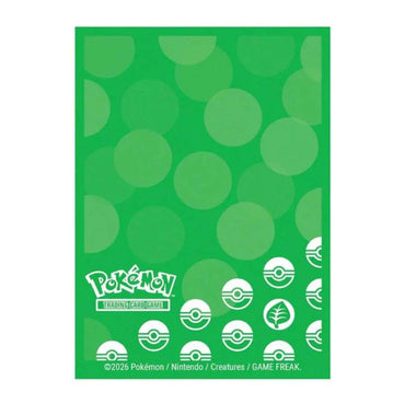 Pokémon Energy Deck Protector Sleeves - Grass Type (65 count)