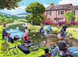 *NEW* Happy Days No.7 Favourite Pastimes by Kevin Walsh 4X 500 Piece Puzzle Set by Ravensburger