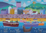 Harbour Life by Ailsa Black 1000 Puzzle by Ravensburger