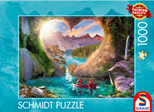 *NEW* Outlook with Heart 1000 Piece Puzzle by Schmidt