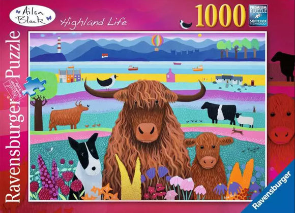*NEW* Highland Life by Ailsa Black 1000 Puzzle by Ravensburger