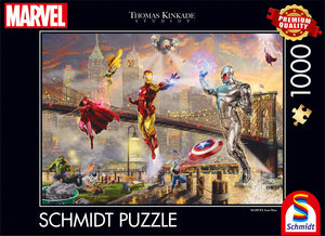 Thomas Kinkade-Marvel Iron Man 1000 Piece Puzzle by Schmidt