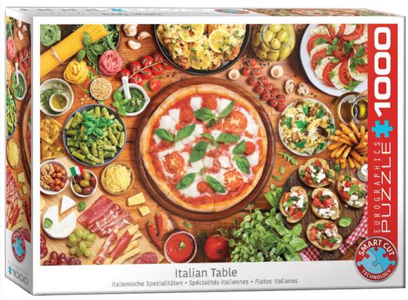 Italian Table 1000 Piece Puzzle by Eurographics