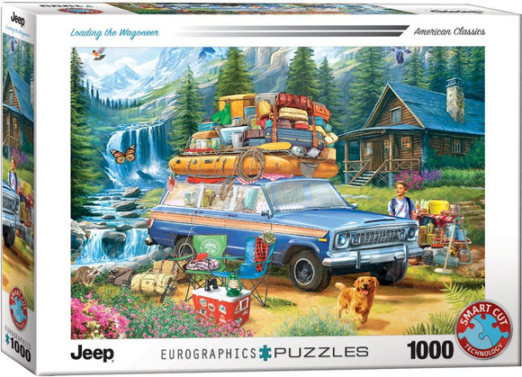 *NEW* Jeep - Loading the Wagoneer 1000 Piece Puzzle by Eurographics