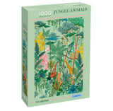 *DAMAGED BOX* Jungle Animals by The Art File 1000 Piece Puzzle By Gibsons
