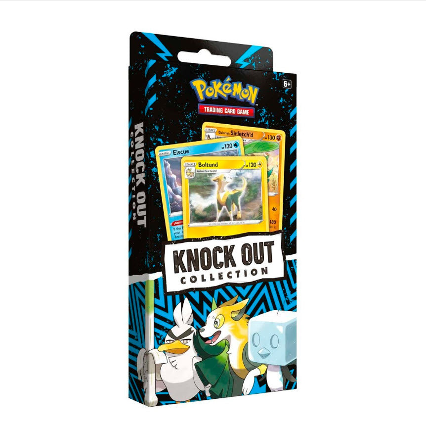 Pokémon TCG: Knock Out Collection 2022 Set: 1X Toxtricity, Duraludon & Sandaconda and 1X Boltund, Eiscue & Galarian Sirfetch'd