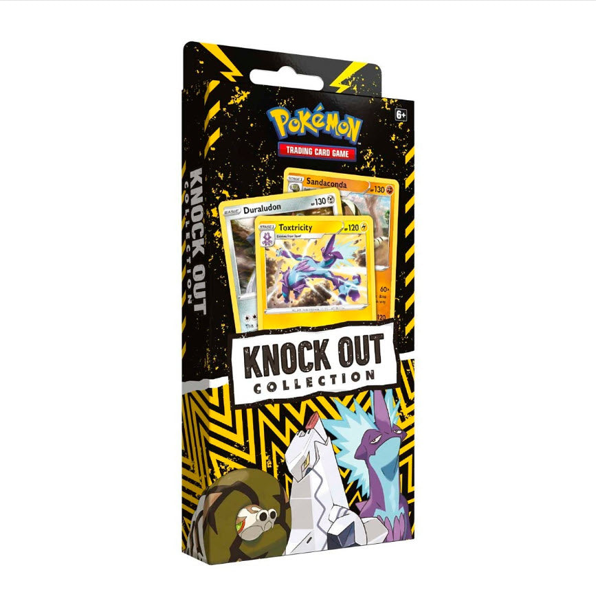 Pokémon TCG: Knock Out Collection 2022 Set: 1X Toxtricity, Duraludon & Sandaconda and 1X Boltund, Eiscue & Galarian Sirfetch'd