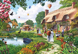 Lakeside Cottage by Steve Crisp 500 Piece Puzzle By Gibsons