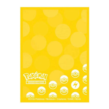 Pokémon Energy Deck Protector Sleeves - Lightning Type (65 count)