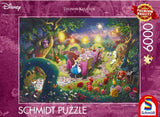 Thomas Kinkade-Disney: Mad Hatter’s Tea Party 6000 Piece Puzzle by Schmidt