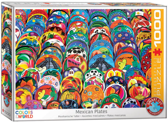 Mexican Plates 1000 Piece Puzzle by Eurographics