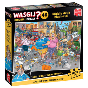 *PUZZLE PRE-SALE* Wasgij Original 46 Middle Aisle Madness! 1000 Piece Puzzle