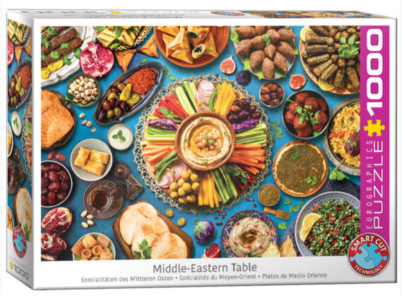 Middle Eastern Table 1000 Piece Puzzle by Eurographics