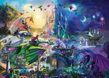 *NEW* Night Dragon Competition by Rose Cat Khan 1000 Piece Puzzle by Schmidt