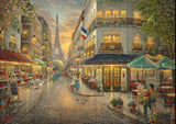 *NEW* Thomas Kinkade: Paris Café 1000 Piece Puzzle By Gibsons