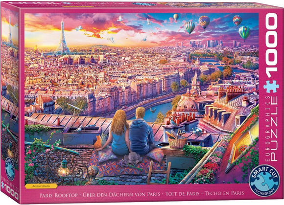 *NEW* Paris Rooftop 1000 Piece Puzzle by Eurographics