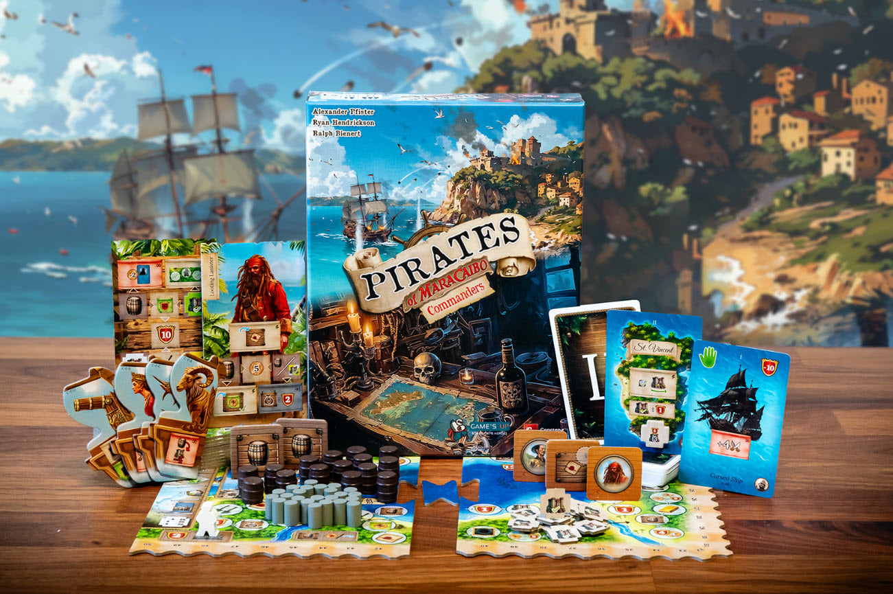 Pirates of Maracaibo Board Game: Commanders Expansion (Expansion)