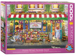 Plush Petals Florist 1000 Piece Puzzle by Eurographics