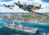 *NEW* Portsmouth Flypast  by Matthew Emeny 1000 Piece Puzzle By Gibsons