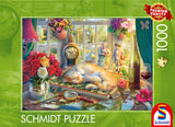 *NEW* Puzzle Time with Cat 1000 Piece Puzzle by Schmidt