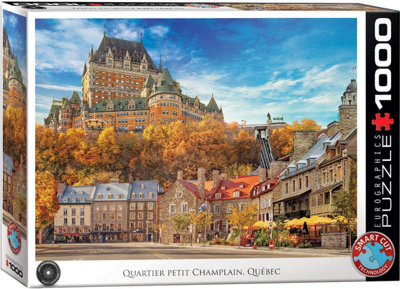 *NEW* Quartier Petit Champlain, Quebec City 1000 Piece Puzzle by Eurographics