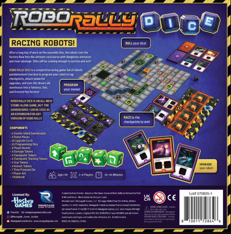 *Pre-Order* Robo Rally Dice