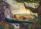 *DAMAGED BOX* Thomas Kinkade-Disney: The Lion King – Return to Pride Rock 6000 Piece Puzzle by Schmidt 3