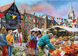 *NEW* Saffron Walden Market by Franco Zappa 1000 Piece Puzzle by Falcon