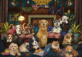 Colourful Evening In The Salon by Brigid Ashwood 1000 Piece Puzzle by Schmidt
