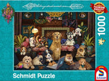 Colourful Evening In The Salon by Brigid Ashwood 1000 Piece Puzzle by Schmidt
