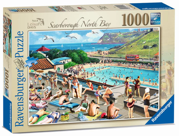 Scarborough North Bay Leisure Days No 8 1000 Piece Puzzle By Ravensburger