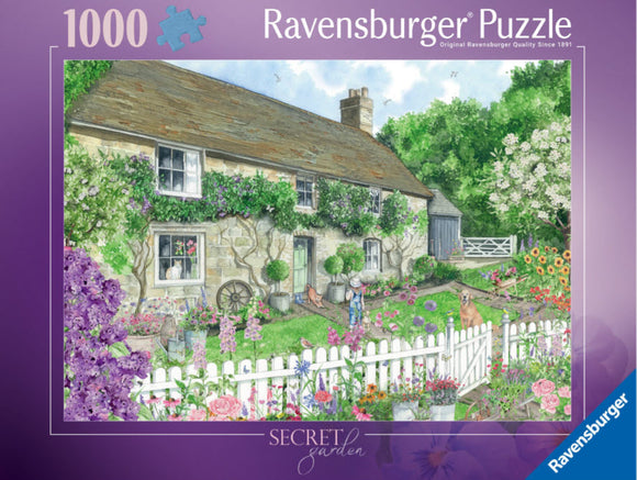 *NEW* Secret Garden by Jill Mercer Pont 1000 Piece Puzzle by Ravensburger